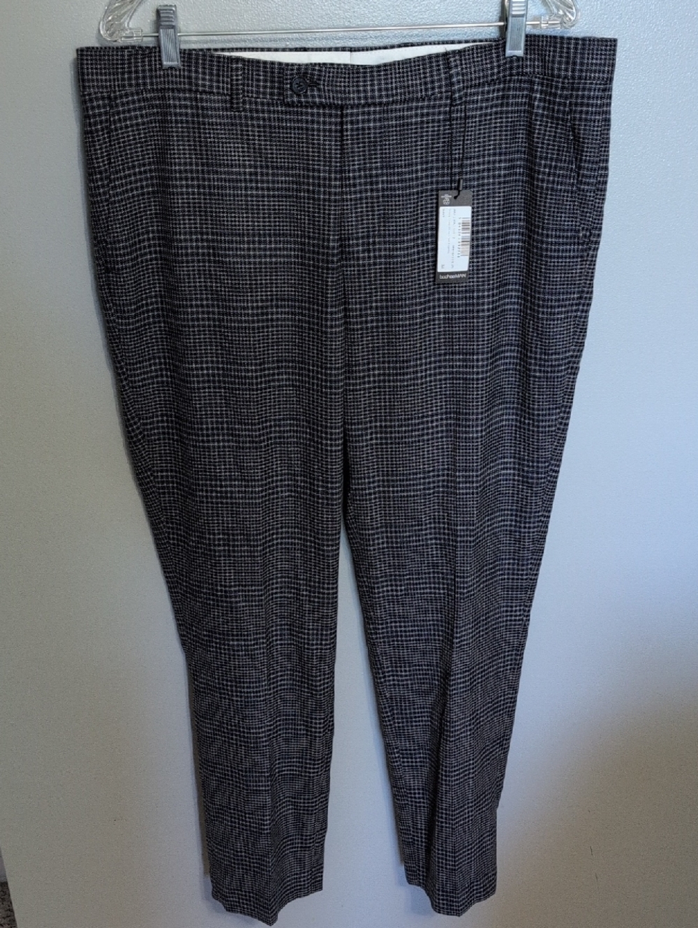NWTs Skinny Cropped Checker Suit Trousers 36R